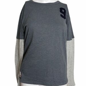 Crewcuts Like Lighting Casual Gray Top Size 14